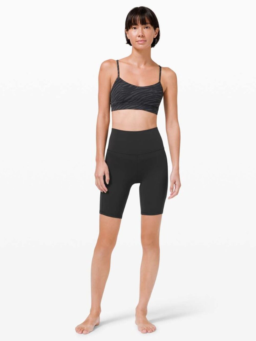 Lululemon Align High Rise Short with Pockets 8" Black Size 2